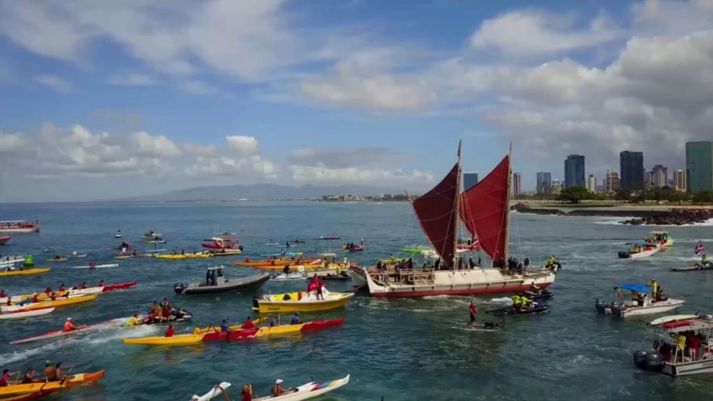 Hokulea arrival Honolulu_June 17 2017